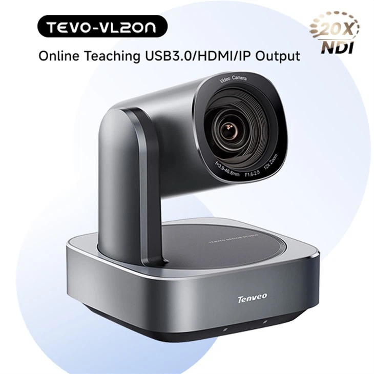 20x Optický priblíženie FHD Live Streaming Camera Poe NDI podporované