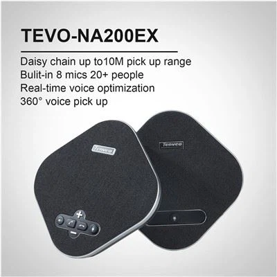 Všesmerový mikrofónový reproduktor pre konferenčné čierne